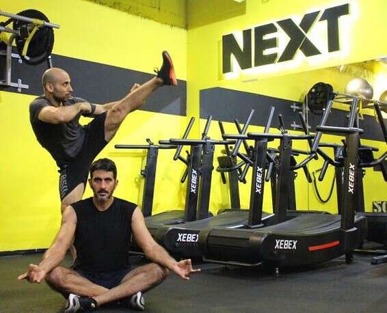 צחי הלוי ועומר רוזנברג // צילום: Next Fitness